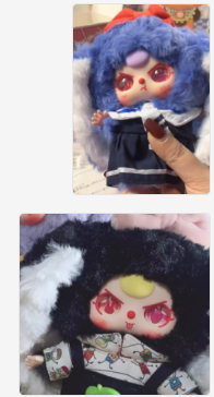 Baby Three Macaron Little Cute Bunny V2  Plush （Various eyes and facial expressions）