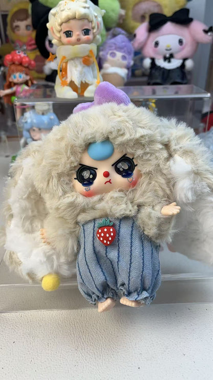 Baby Three Macaron Little Cute Bunny V2  Plush （Various eyes and facial expressions）