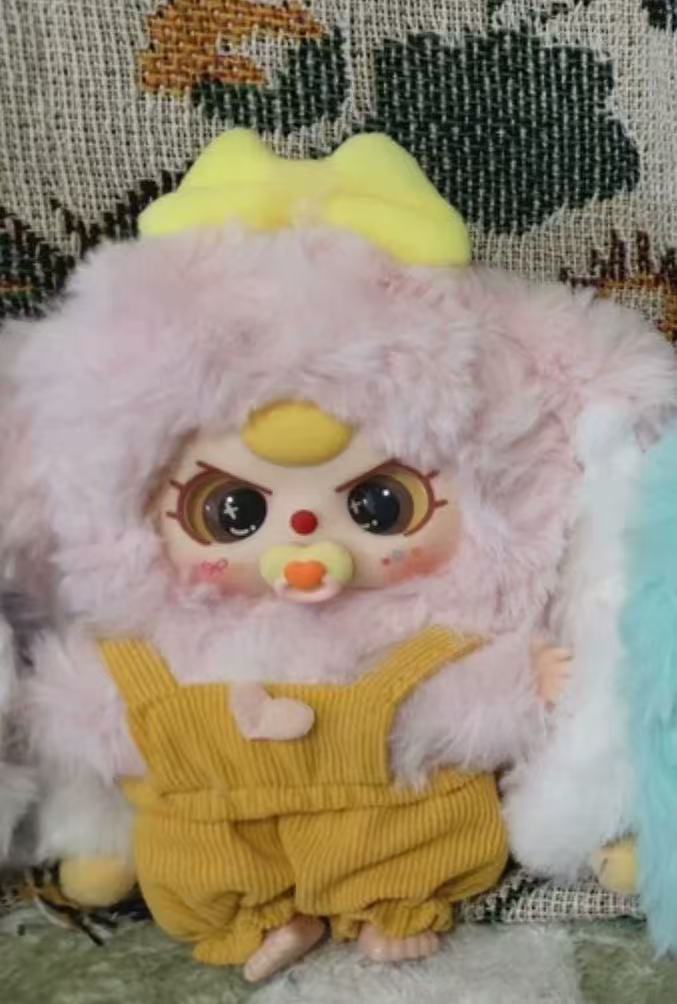 Baby Three Macaron Little Cute Bunny V2  Plush （Various eyes and facial expressions）