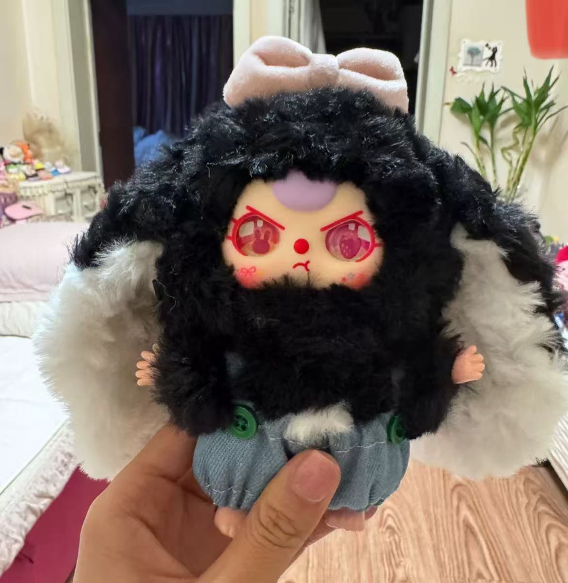 Baby Three Macaron Little Cute Bunny V2  Plush （Various eyes and facial expressions）