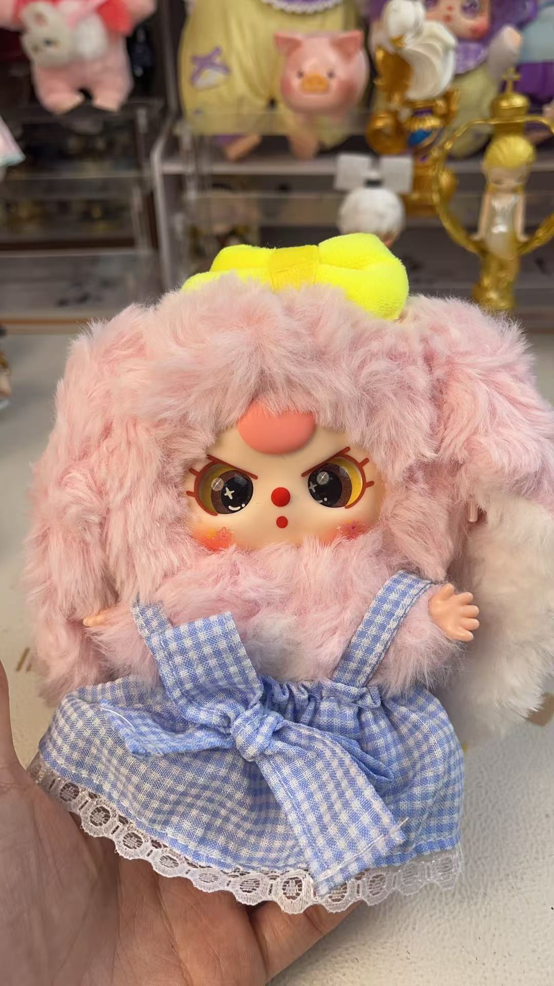 Baby Three Macaron Little Cute Bunny V2  Plush （Various eyes and facial expressions）