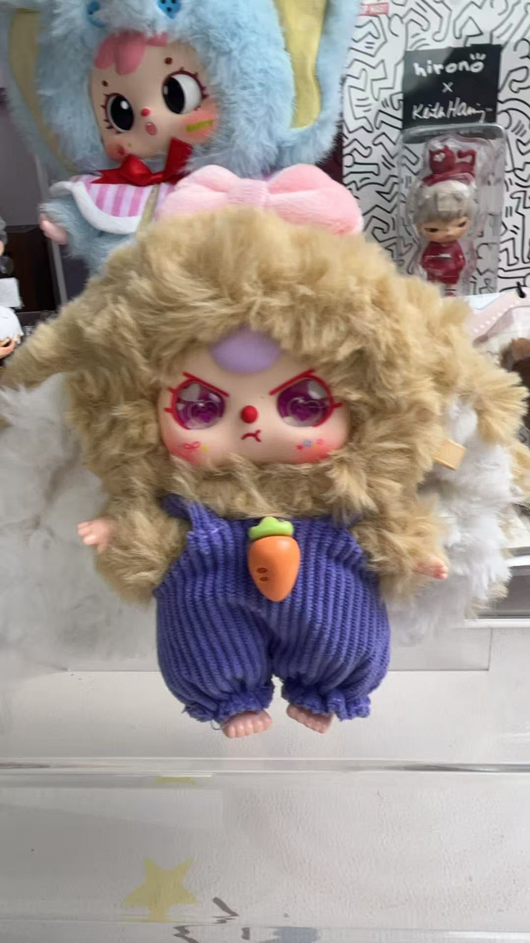 Baby Three Macaron Little Cute Bunny V2  Plush （Various eyes and facial expressions）