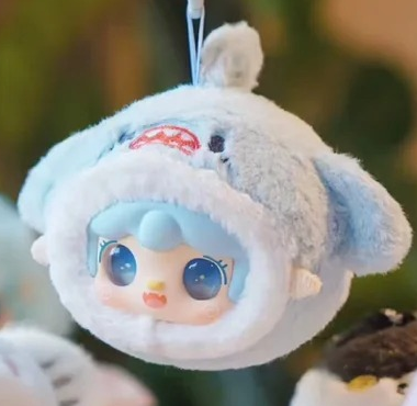 Yooki V6 Sea Babies - Plush Keychain