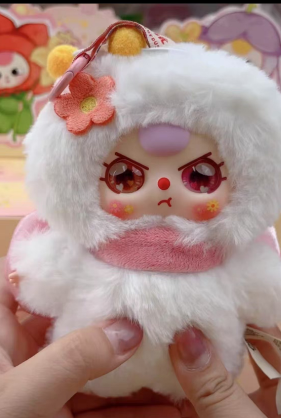 Baby Three Where's Spring Flower Plush（Various eyes and facial expressions）