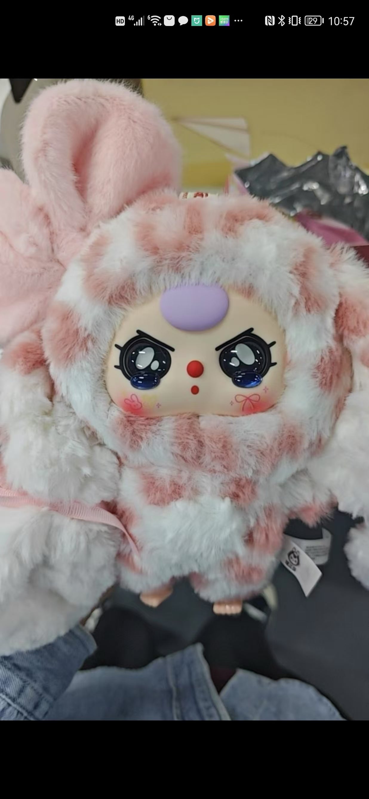 Baby Three Where's Spring Flower Plush（Various eyes and facial expressions）