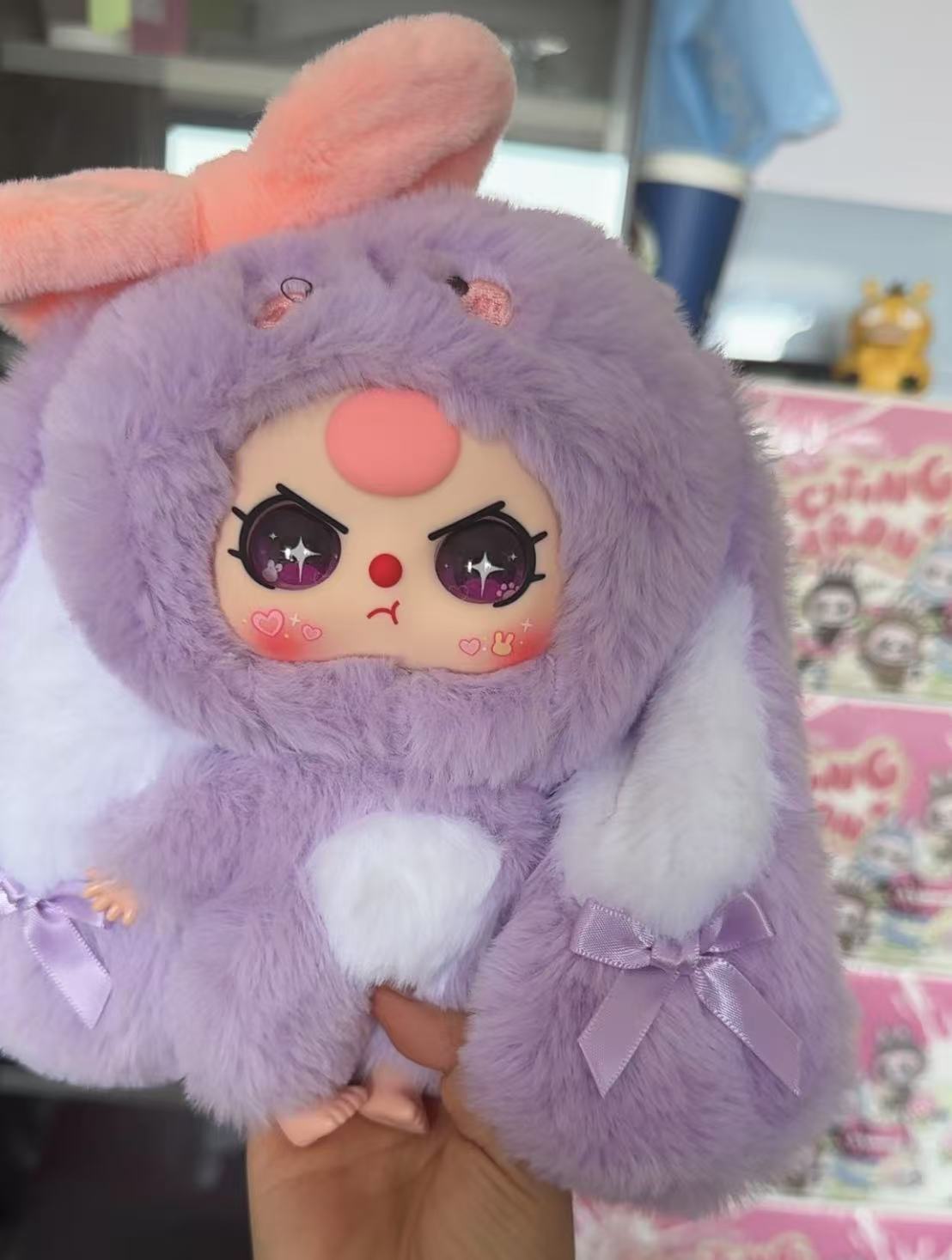 Baby Three Where's Spring Flower Plush（Various eyes and facial expressions）