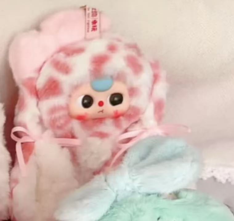 Baby Three Where's Spring Flower Plush（Various eyes and facial expressions）
