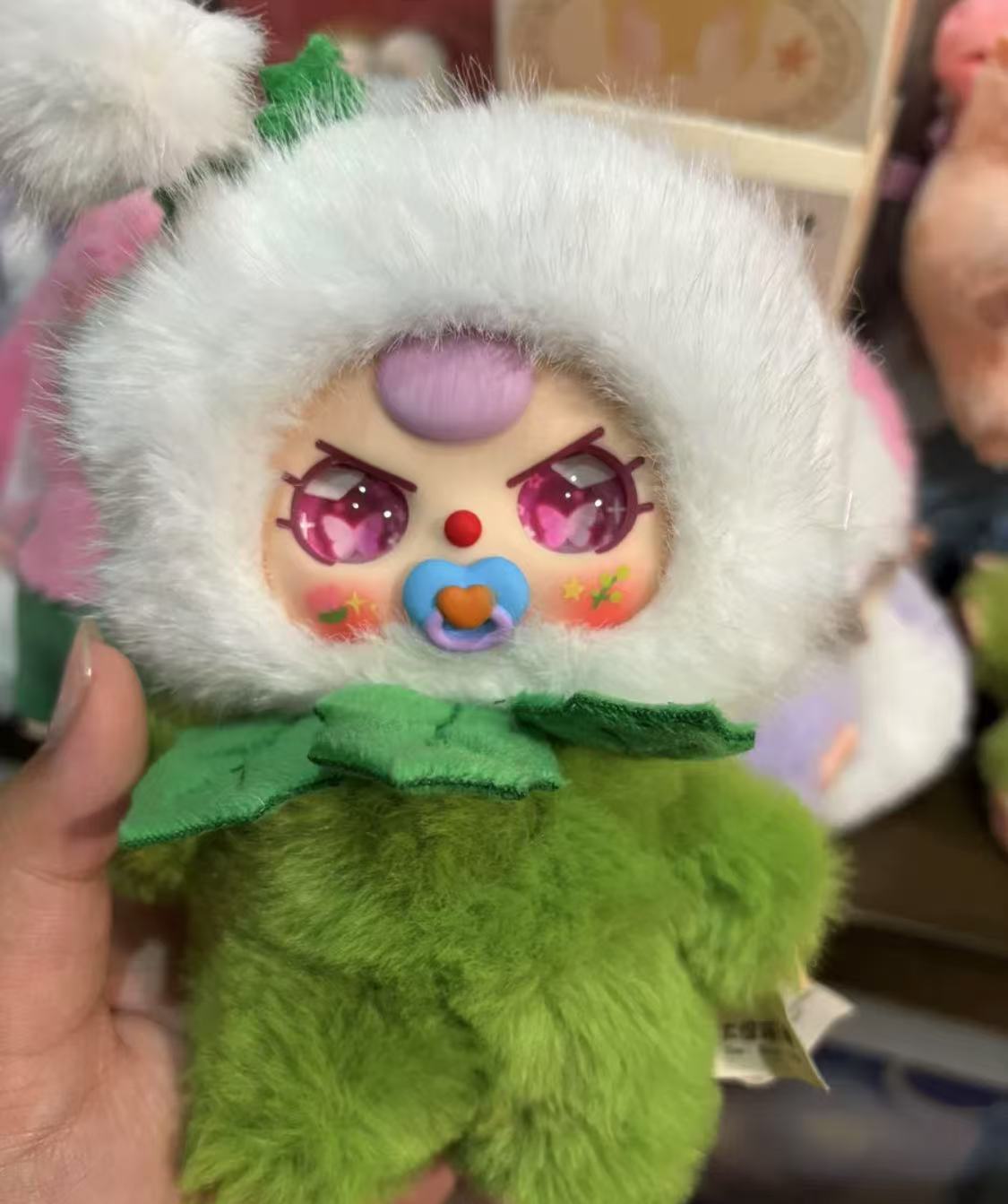 Baby Three Where's Spring Flower Plush（Various eyes and facial expressions）