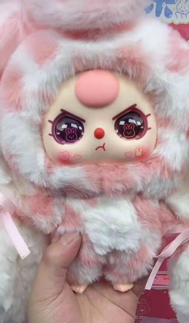 baby three bunny return plush