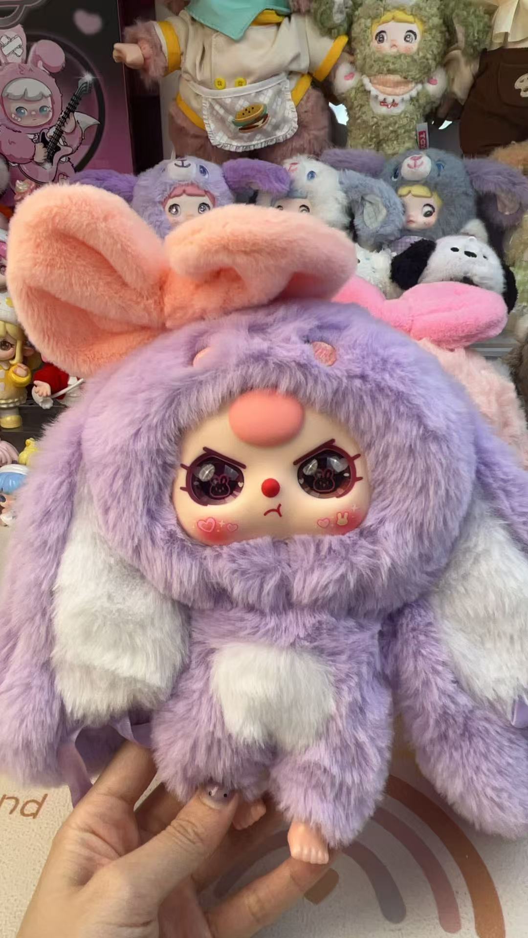 Baby Three Where's Spring Flower Plush（Various eyes and facial expressions）