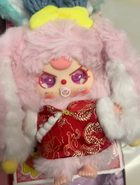 Baby Three Macaron Little Cute Bunny V2  Plush （Various eyes and facial expressions）