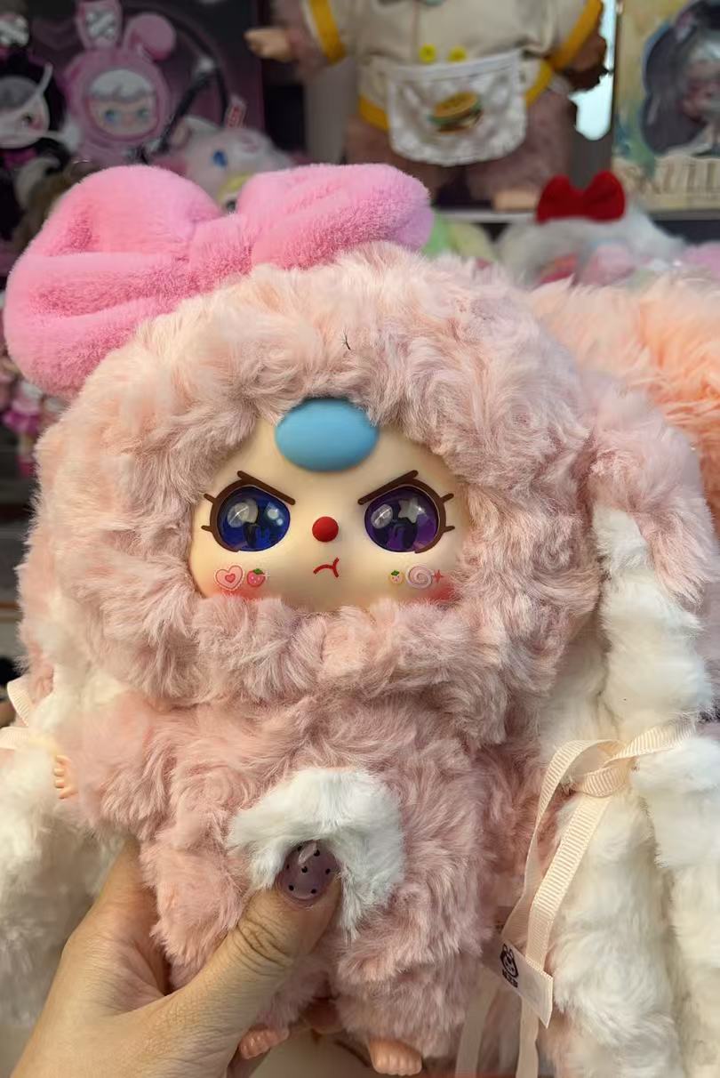 baby three bunny return plush