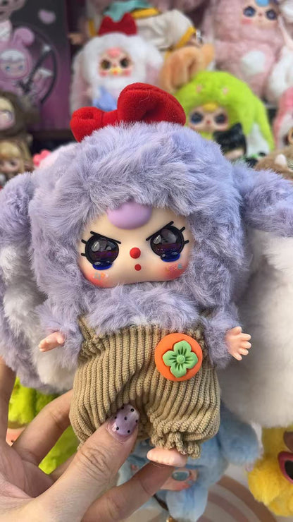 Baby Three Macaron Little Cute Bunny V2  Plush （Various eyes and facial expressions）