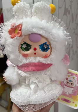 Baby Three Where's Spring Flower Plush（Various eyes and facial expressions）