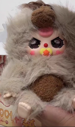 Baby Three 400% V3 Plush Series（Various eyes and facial expressions）