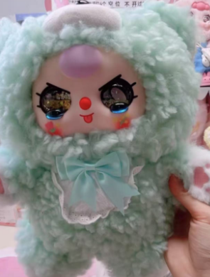 Baby Three 400% V4 Sweetie Baby Plush （Various eyes and facial expressions）