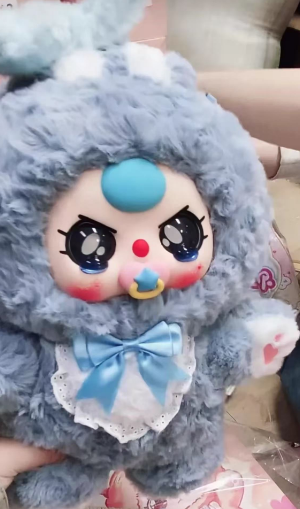 Baby Three 400% V4 Sweetie Baby Plush （Various eyes and facial expressions）