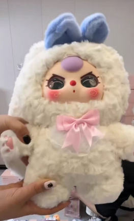 Baby Three 400% V4 Sweetie Baby Plush （Various eyes and facial expressions）