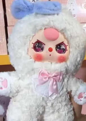 Baby Three 400% V4 Sweetie Baby Plush （Various eyes and facial expressions）