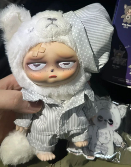 SLEEPLESS GRUMPIPI Series Plush Keychains