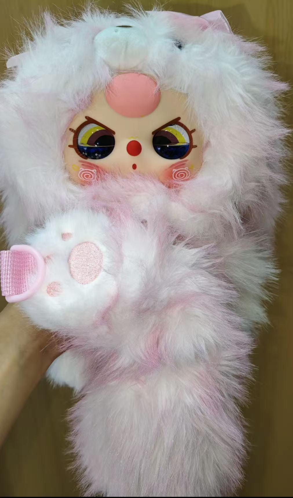 Baby three Hug Baby - Plush Backpack
