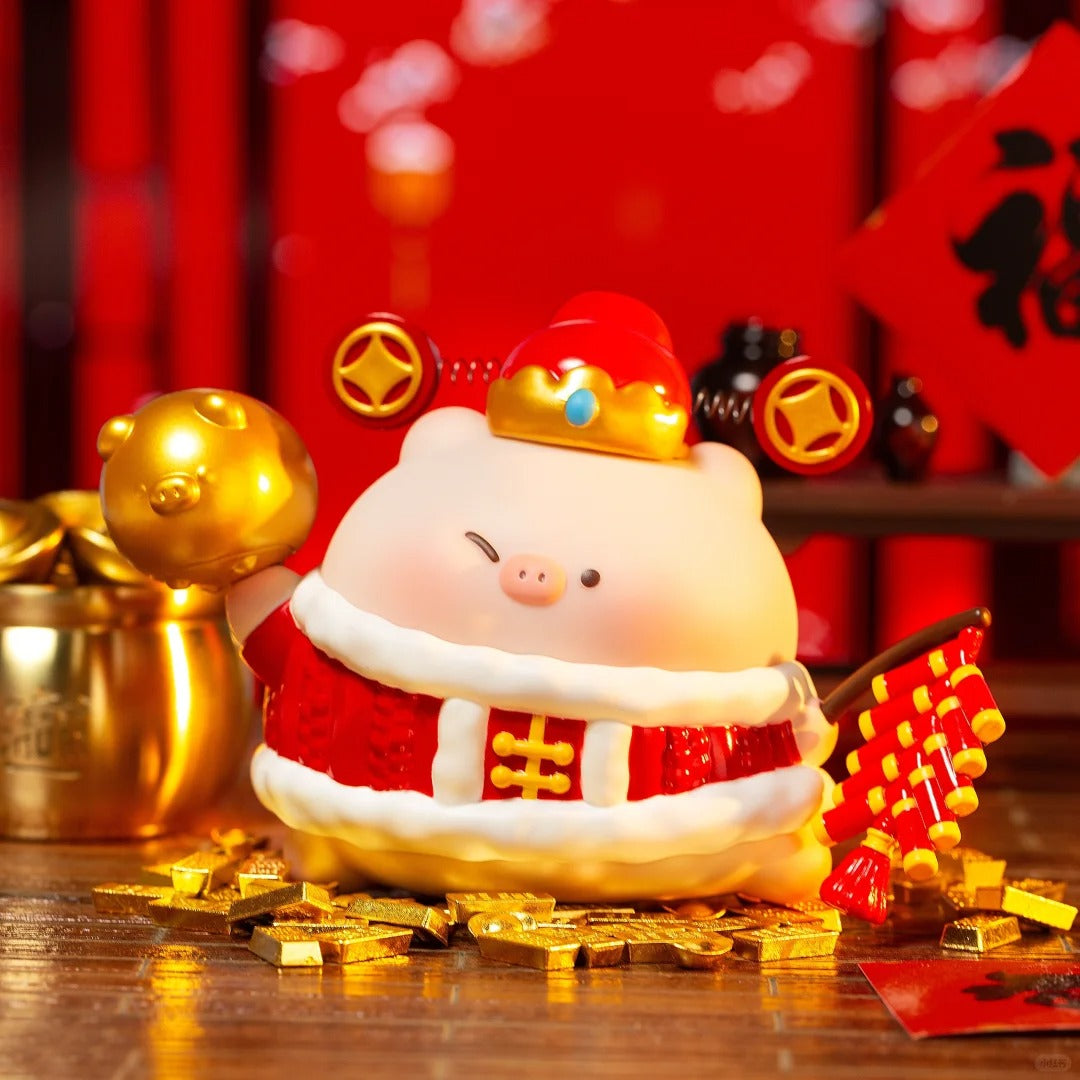 Five Blessings Pig Treasure PVC Series