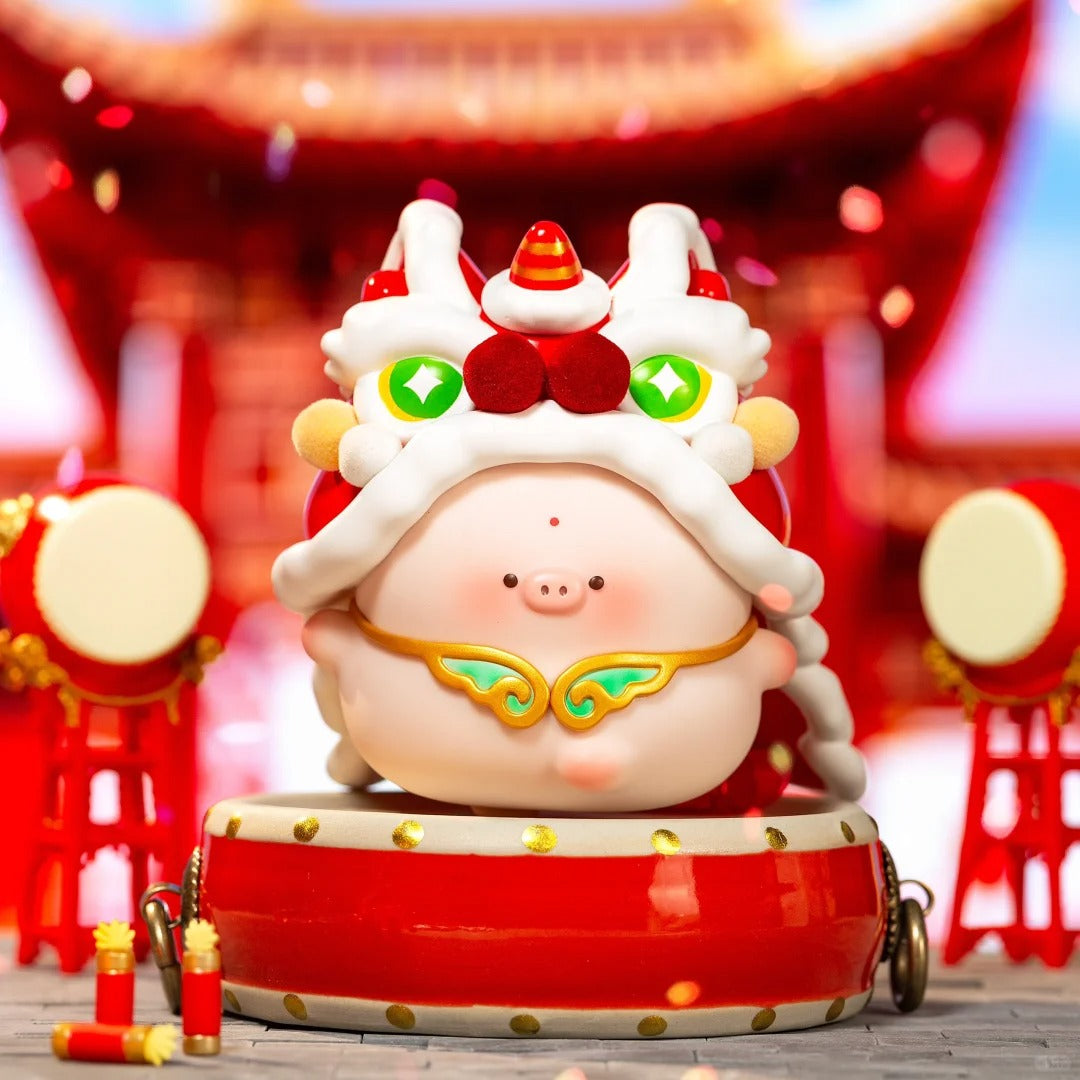 Five Blessings Pig Treasure PVC Series