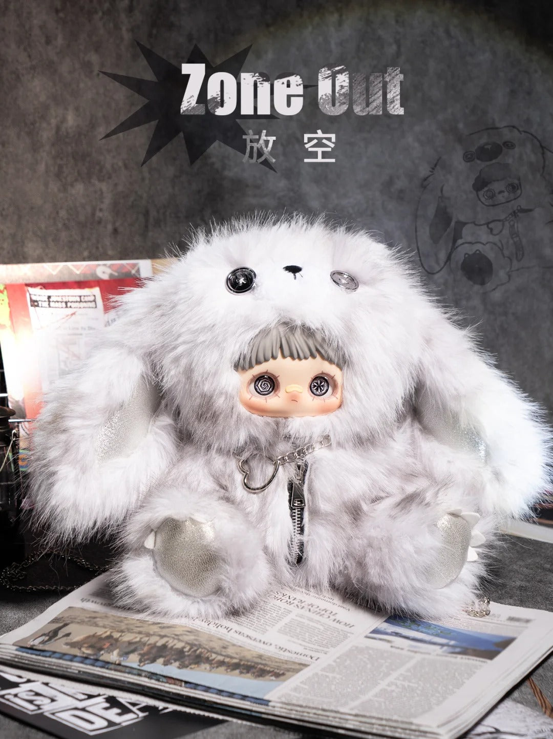 MAYMEI 400% Rebel Doll Backpack Series Plush