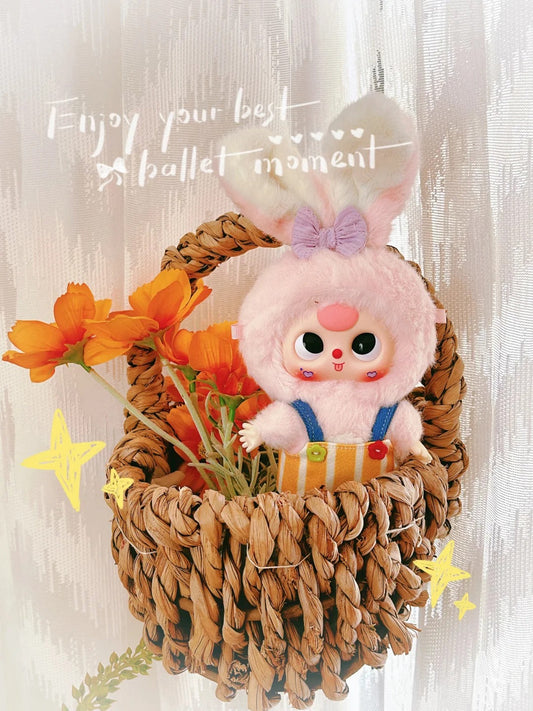BaBy Three -Mini bunny  Macaron Plush Blind Box for Kids