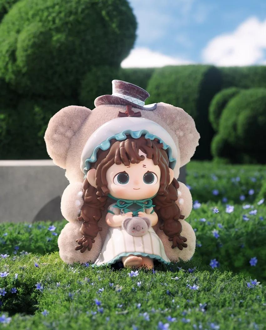 FUR FUR doll wonderful house PVC