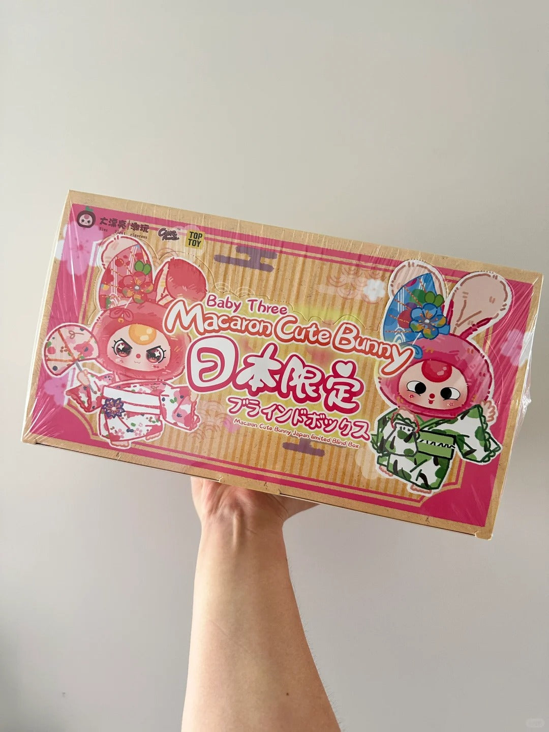 Baby Three Macaron Cute Bunny Japan limited Blind Box