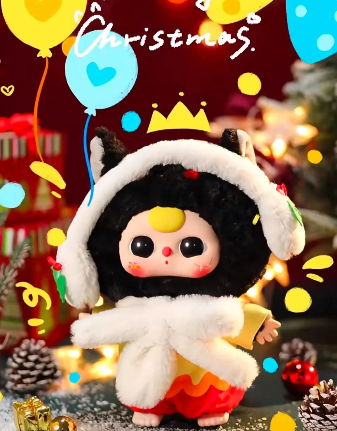 Baby Three Christmas 400% Limited Plush Series