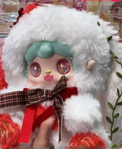 New Yooki 400% V4 Bunny Florall Fragments Series Plush （Various styles of eyes)
