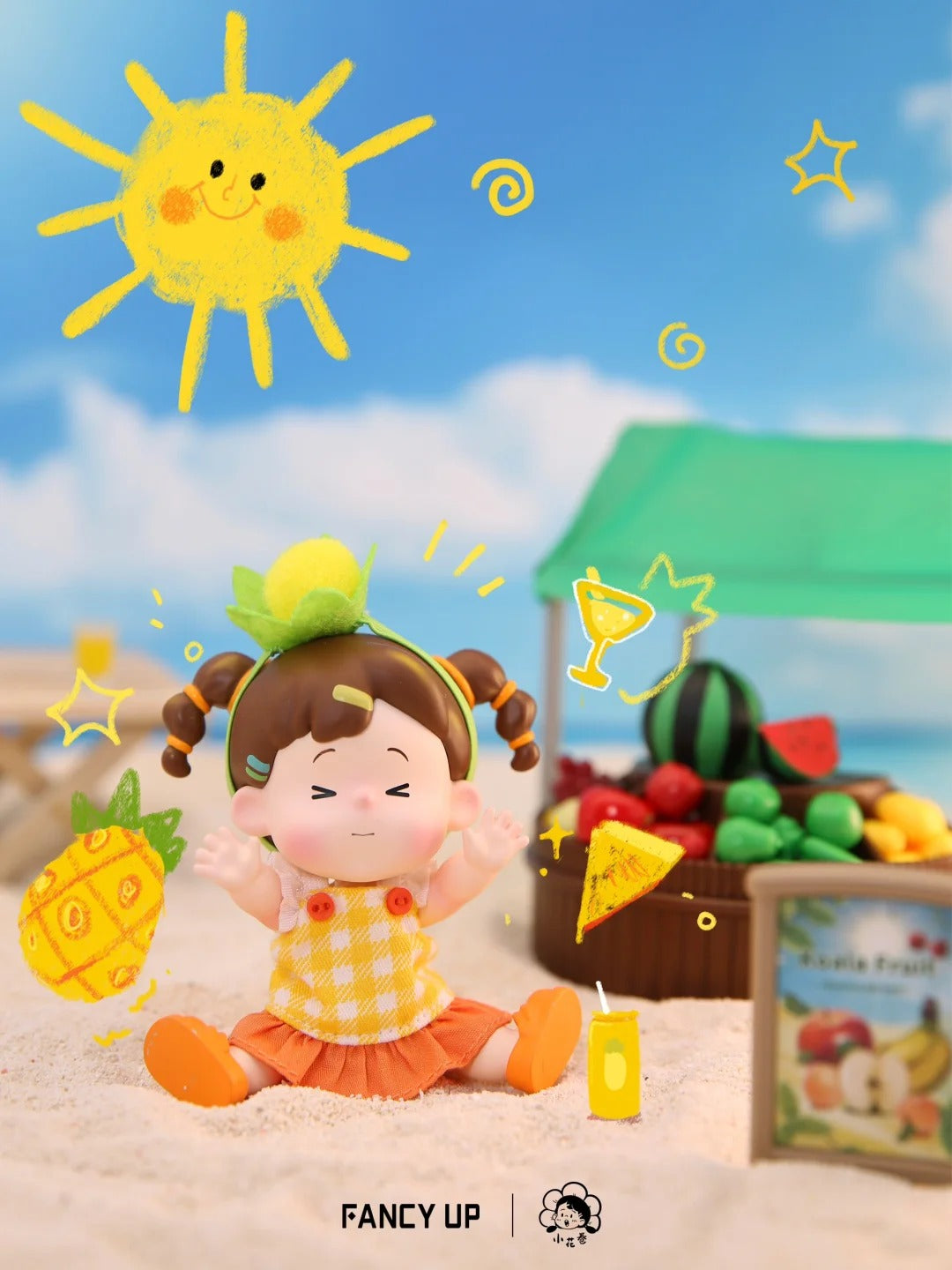 Xiao hua juan Small flower roll change wardrobe