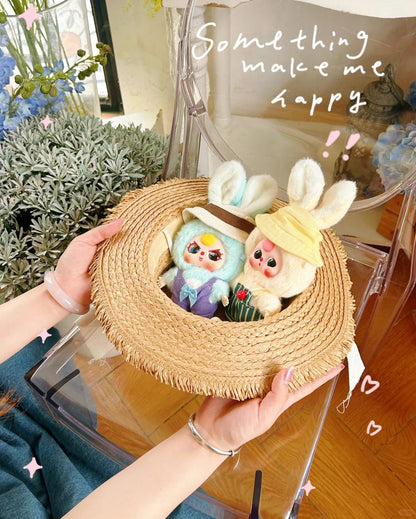 BaBy Three -Mini bunny  Macaron Plush Blind Box for Kids
