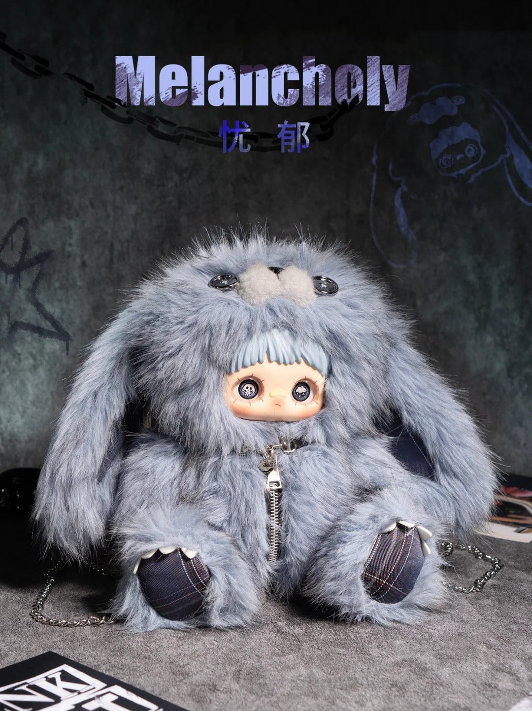 MAYMEI 400% Rebel Doll Backpack Series Plush