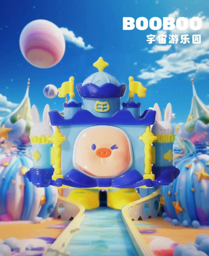 BooBoo Space Amusement Park PVC Figures