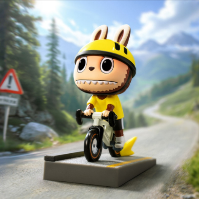 LABUBU SUMMER RIDE Hanging Card