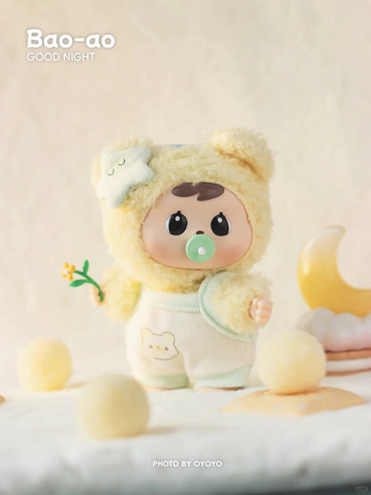"BAO-ao,goodnight!" baby series plush Confirmed Blind Box Figure