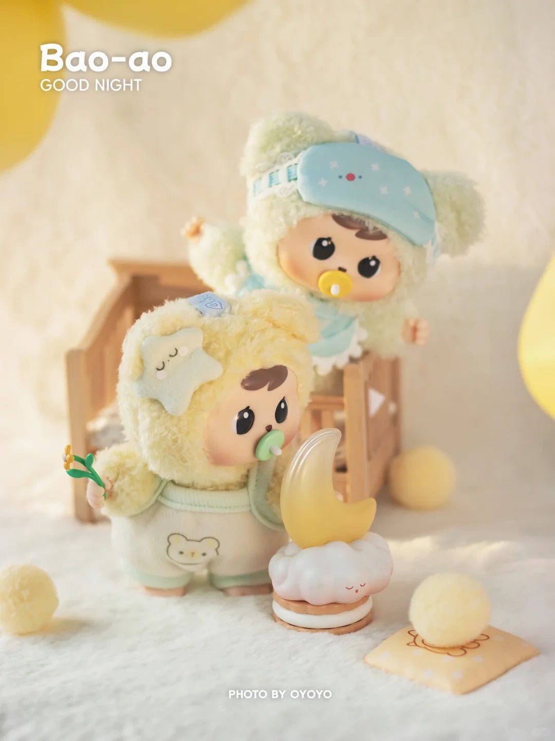 "BAO-ao,goodnight!" baby series plush Confirmed Blind Box Figure