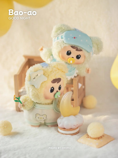 "BAO-ao,goodnight!" baby series plush Confirmed Blind Box Figure