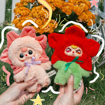 Baby Three Where's Spring Flower Plush（Various eyes and facial expressions）