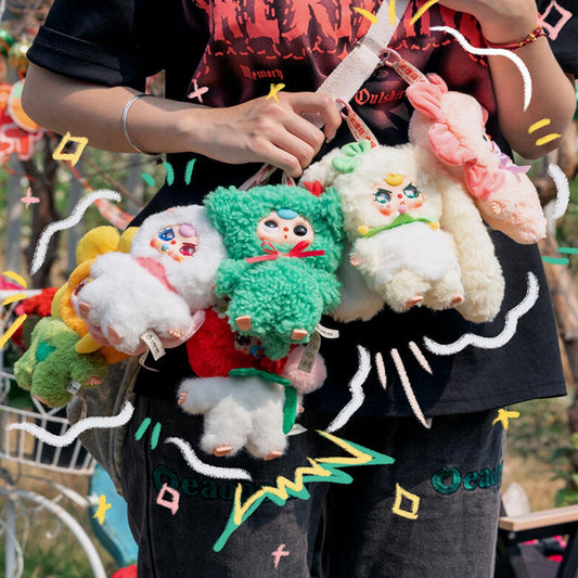 Baby Three Where's Spring Flower Plush（Various eyes and facial expressions）