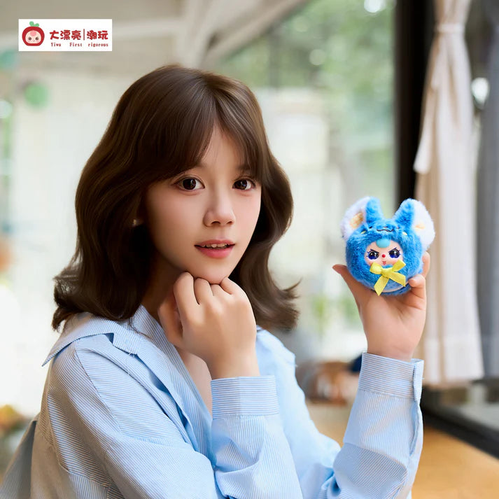 Baby Three Vanity MakeUP Mirror Series Plush Dolls Blind Box