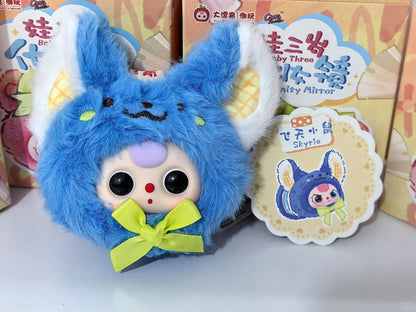 Baby Three Vanity MakeUP Mirror Series Plush Dolls Blind Box