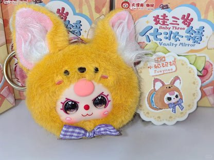 Baby Three Vanity MakeUP Mirror Series Plush Dolls Blind Box