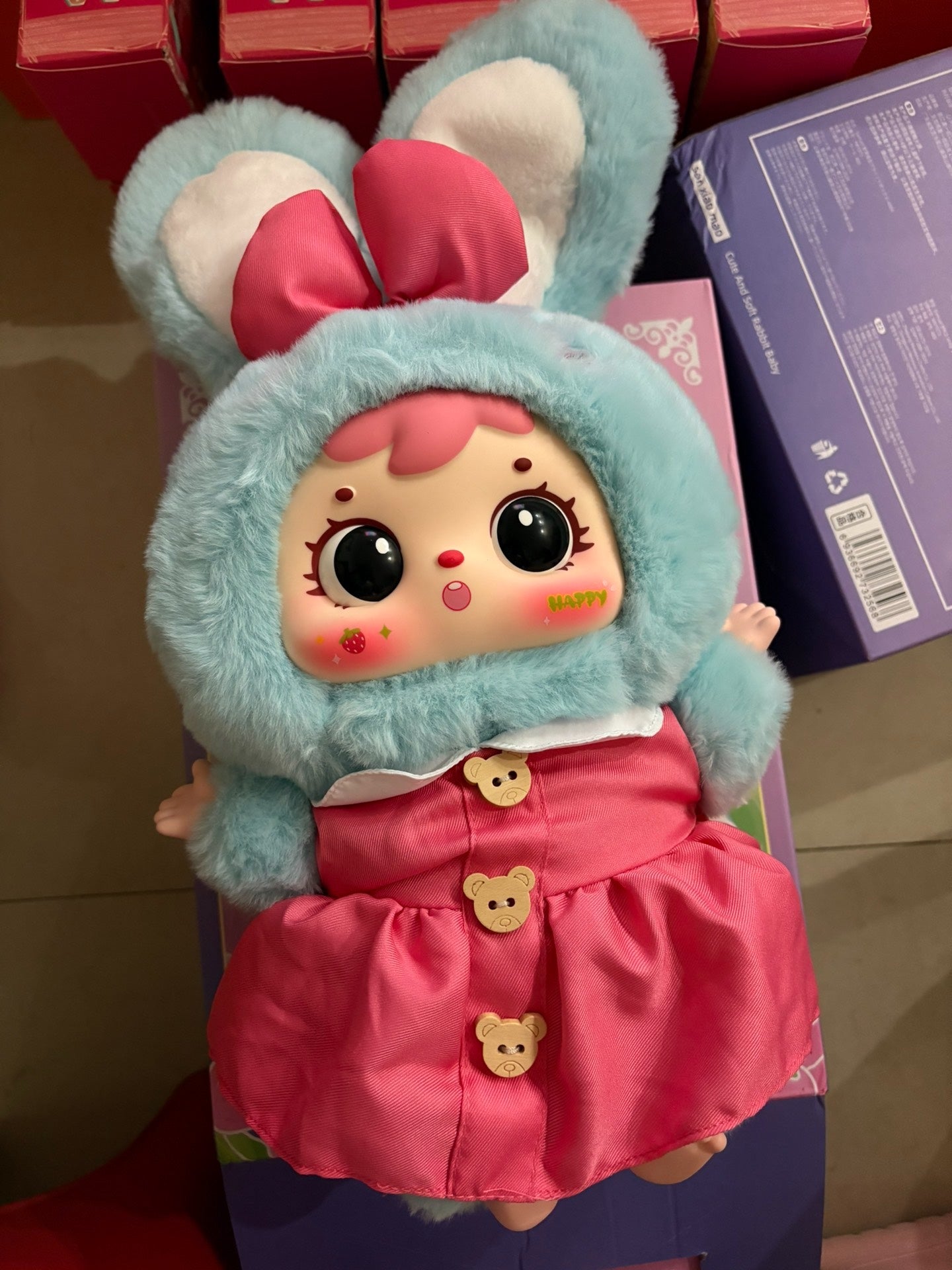Samuel V4 Cute And Soft Rabbit Baby Series Plush Blind Box(pre-order ...