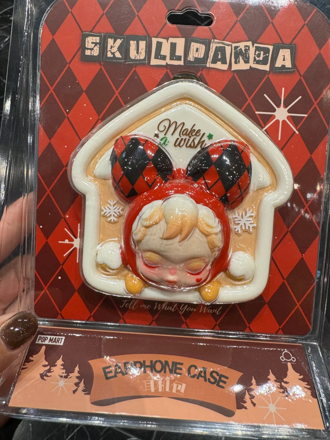SKULLPANDA Christmas EARPHONE CASE