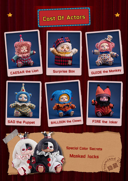 Cino Dreamland Circus Series Plush Blind Box