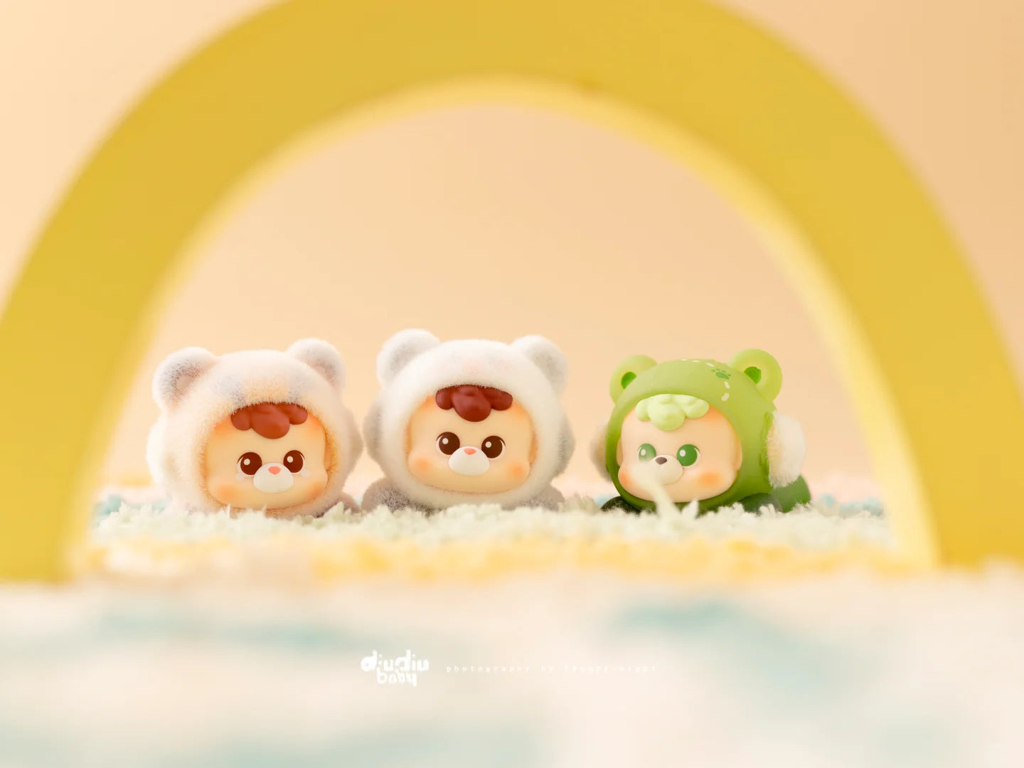 Diudiu baby 24 hours Mini Beans Series Blind Box